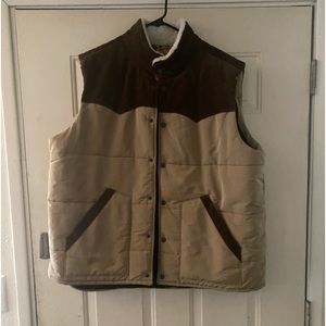 2x western style vest. Given to me as a gift but never worn.